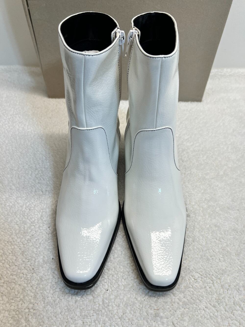 Urban Outfitters Womens Boots UO Mickie Modern Cowboy White Size 8
